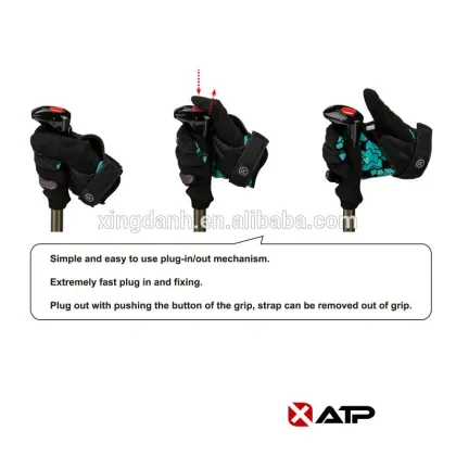 7075 Alpine ski stick