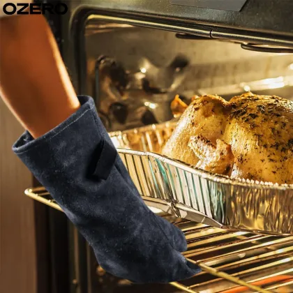 OZERO Flexible Holiday Oven Mitten Gloves