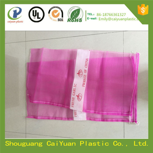 onion garlic packing net bag high quality