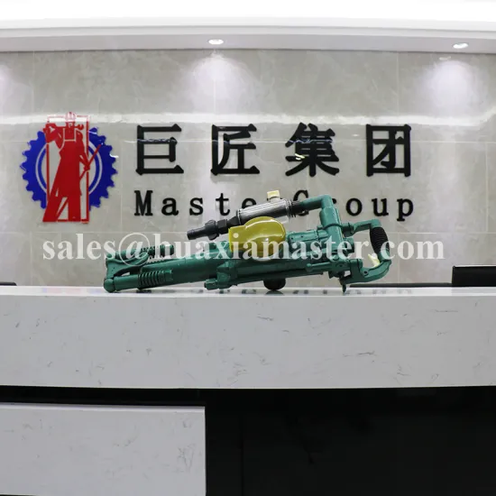 YT24 air leg rock drill tilts horizontal Angle