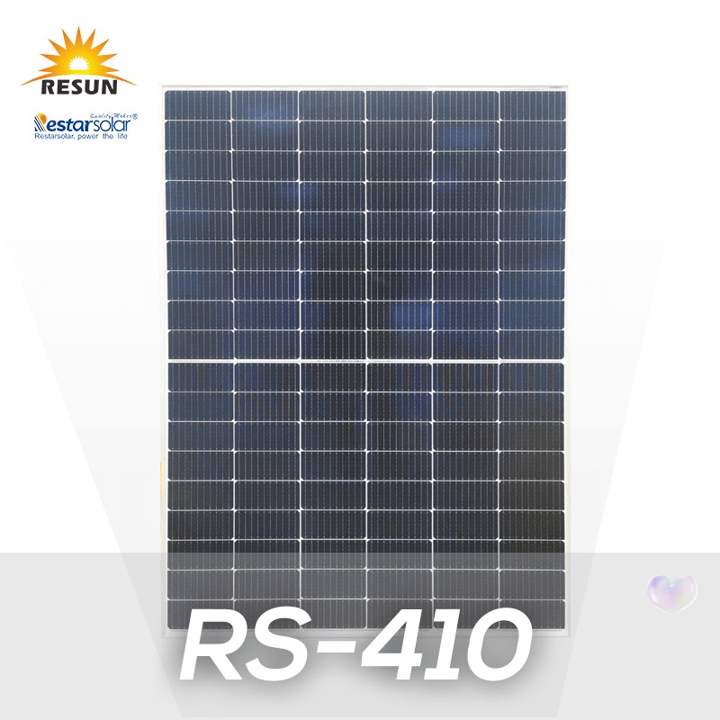 Resun 410W 9BB لوحات الطاقة الشمسية الكهروضوئية