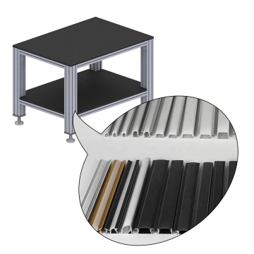 Custom CNC Aluminium Extrusion Profiles Manufacturer: 6082, 6061, 7075 for Architecture and Tables