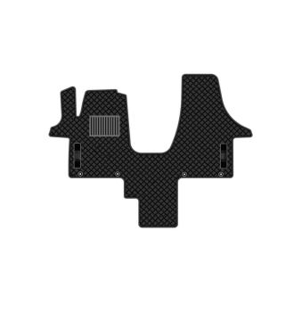 Ajustement pour VW T5 &amp; T6 2 places de voiture de qualité supérieure 2 places pour le tapis de van personnalisé 2015 2017 2018 2018 2020