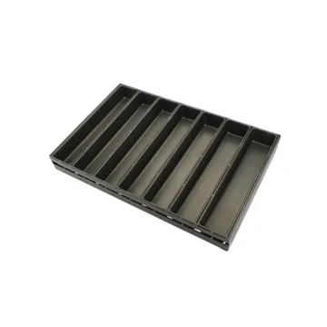 Rk Bakeware China-5 Straps Rusk Cake Pan Nonstick Made of High Strength Aluminum Profile