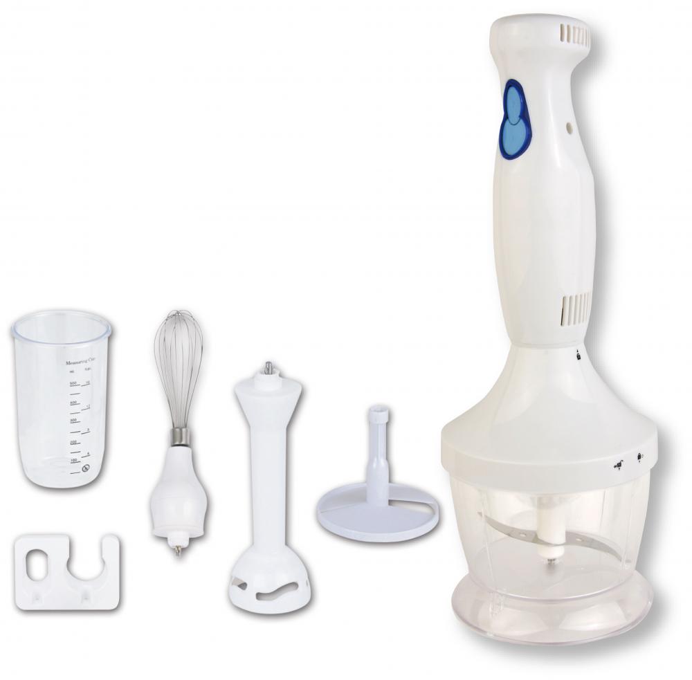 4 IN 1 Hand Blender With Chopper Bowl