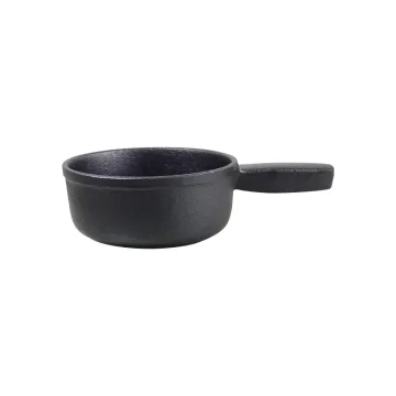 Cast Iron Cheese Fondue Pot