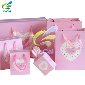 2018 New arrival luxury paper shopping bag, eco-friendly custom kraft paper bag for gift