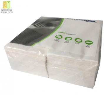 Napkins in Plastic Packaging