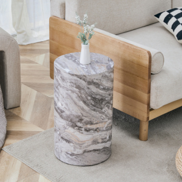 Modern Coffee Tables Elegant MDF Round Coffee Table for Living Rooms Supplier