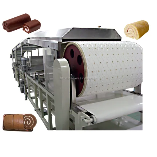 Best Selling Swiss Roll Cake Production Line for Small Businesses