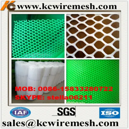 Factory !!!! Here!!!!!! KangChen White Poutry Plastic Chicken Nets Plastic Support Netting