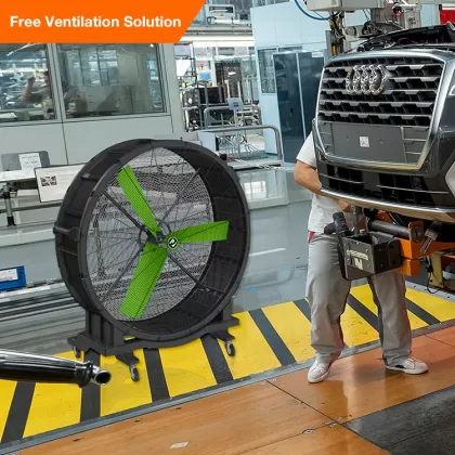 600W Big Air 48 Inch Floor Industrial Drum Fan