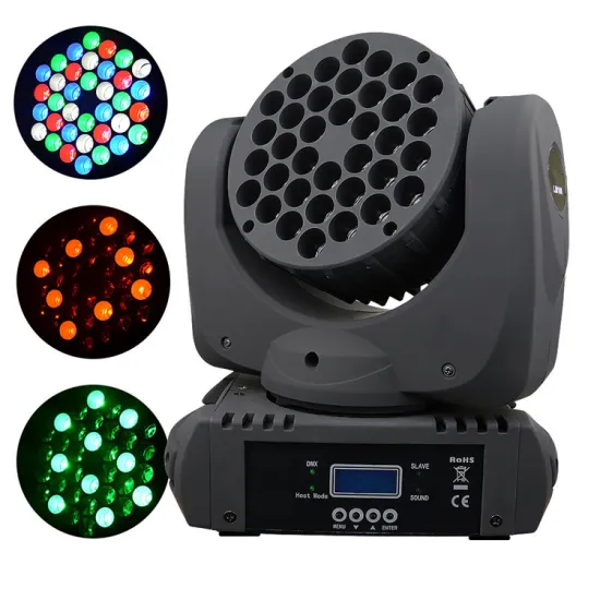 Cabezal movil led BIG DIPPER LM108 Stage Led Light Moving Head Light for Party Wedding Disco Performance Bar Event Dance