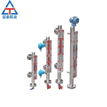 Digital remote transmission magnetic level indicator