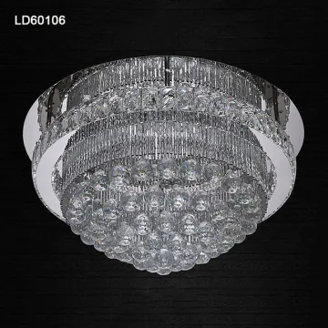 residential led decorative ceiling lamp crystal chandelier