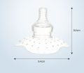 BPA Free Silicone Nipple Shield med PP-fodral