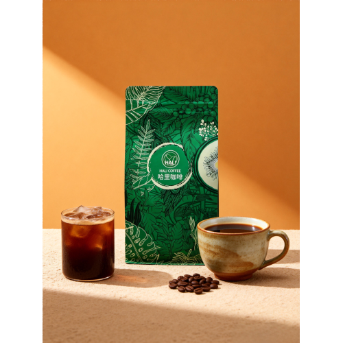 Café con caramelo y nueces a granel