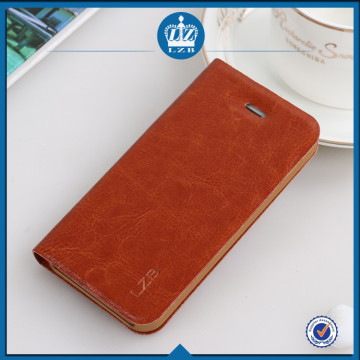 LZB factory wholesale leather case for OPPO R819