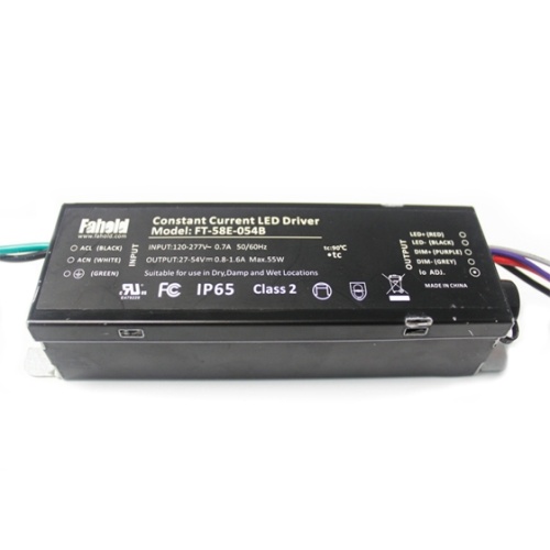 58W LED Driver for LED Canopy Light