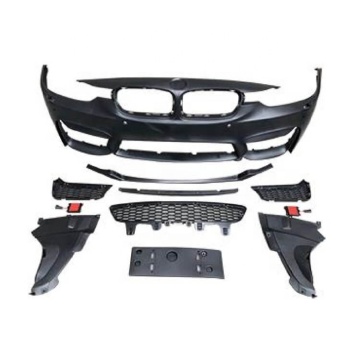 BMW 3 Serie F30 M3 Kit paraurti anteriore con griglia - nessun foro richiesto