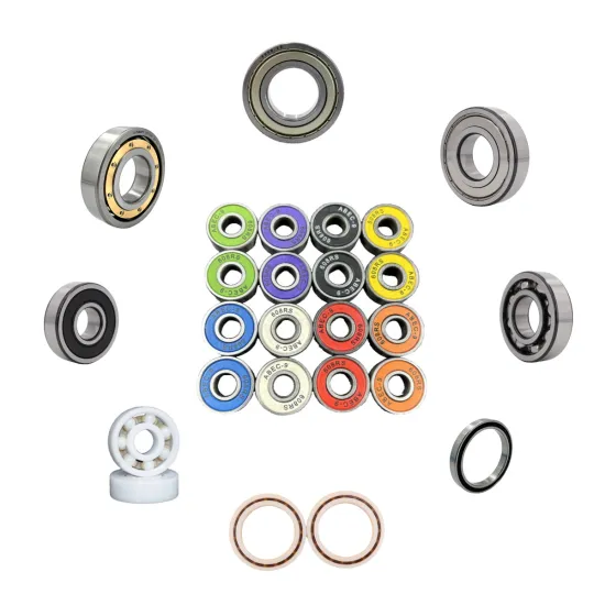 Ceramic Skateboard Bearings: Sizes 606, 607, 608 - 8x22x7mm - Single Row Deep Groove Ball Bearing