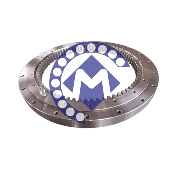 TR250M Crane Mounting Base with Four Point Contact Slewing Ball Bearing and Internal Tooth Gear Ring