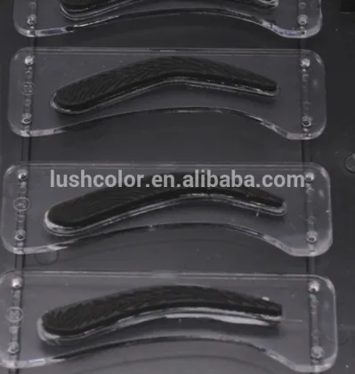 12 Types Eyebrow Stencils Eyebrow Template Design Eyebrow