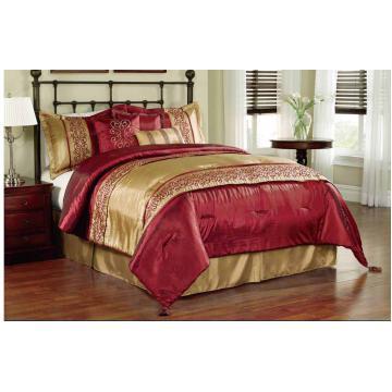 Gala Embroidery 4PC Comforter Bedding Set