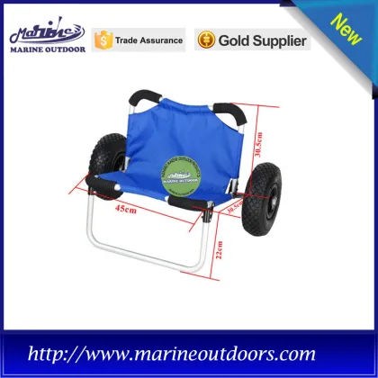 Aluminum canoe and kayak carrier, Sea beach trolley, OEM kayak cart