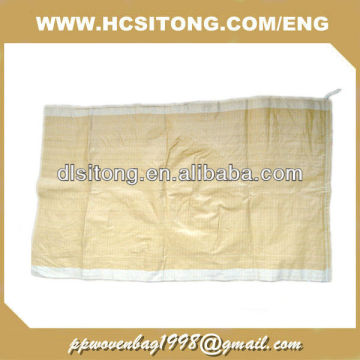 grey animal feed pp bag stock packing 50kg