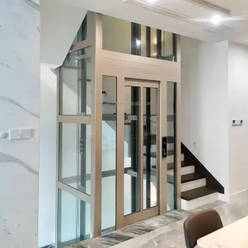 2 Storey MRL Passenger Elevator with Factory Price for Outdoor