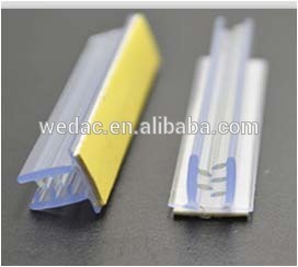 Adhesive sign gripper with foam tape