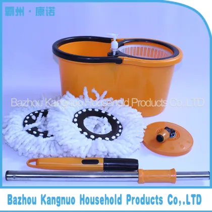 Single bucket spin magic mop easy mop and rotating spin mop