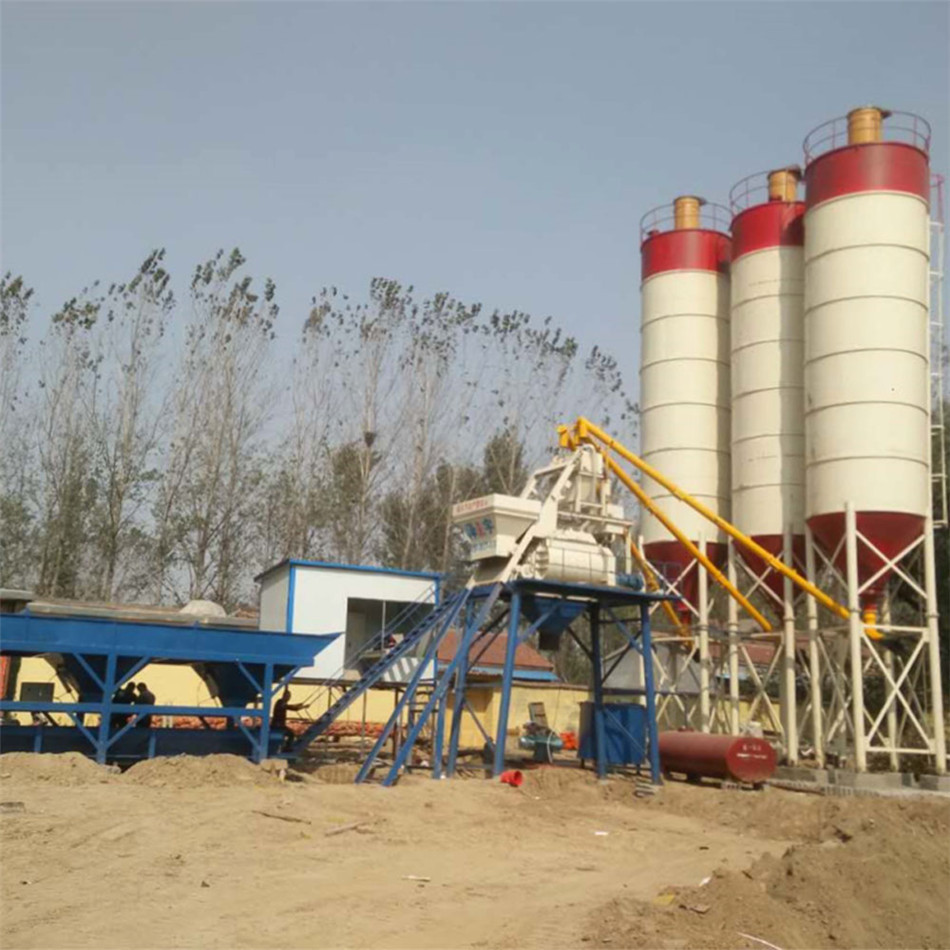 Myanmar mini concrete batching plant for sale