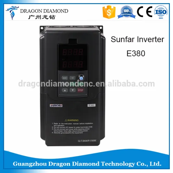CNC Router Frequency Inverter 7.5KW SUNFAR Inverter E380