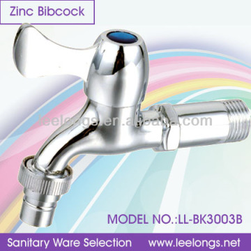 LL-BK3003B Chromed bibcock with Zinc material for Washing machine