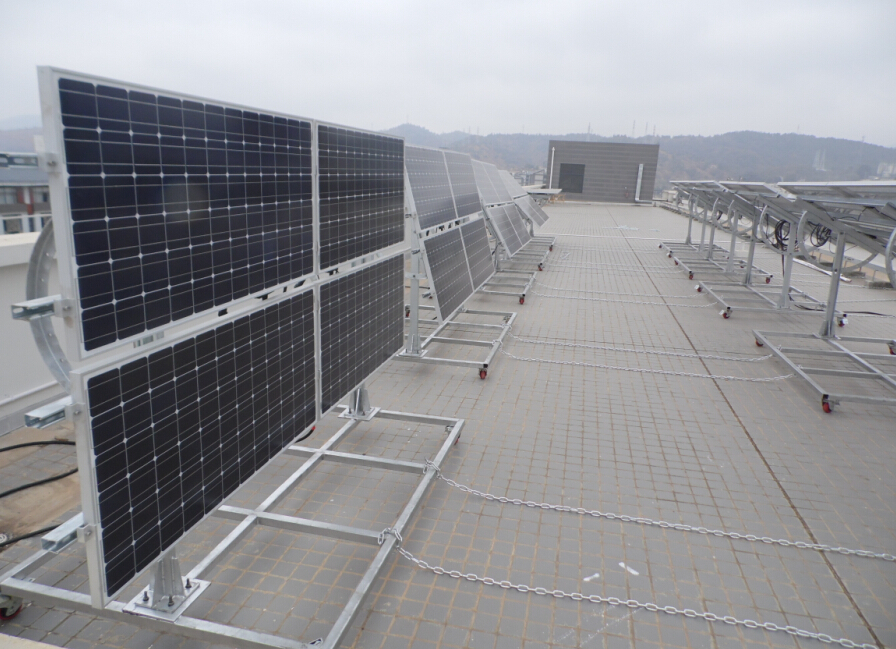 Steel galvanized adjustable PV solar mounting structures