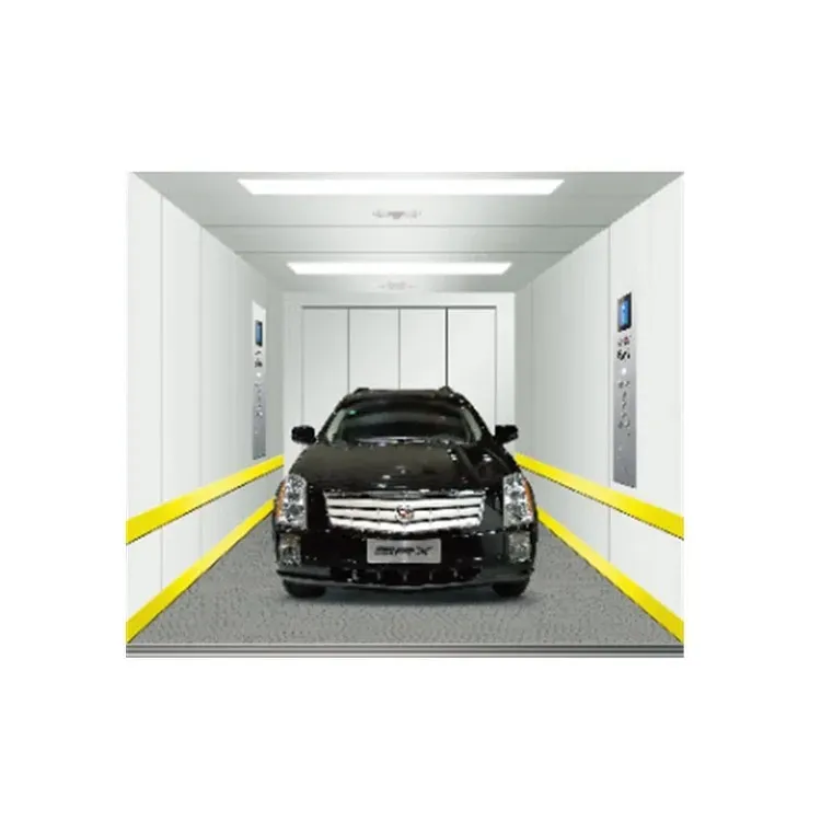 Safe Car Elevator with Machine Room Cargo Lift