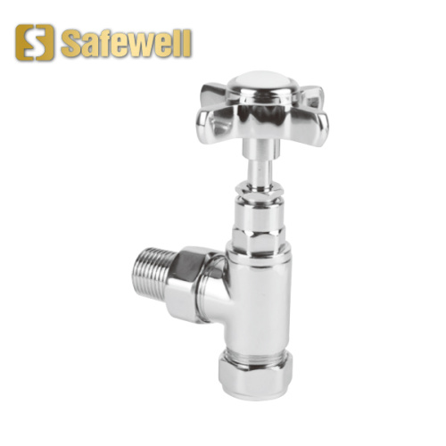 Top Sale Angle Valve for Heating Cross Handle