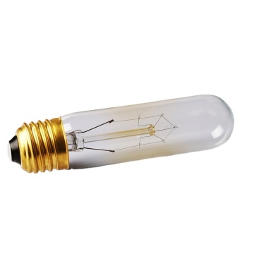 T30 30x300mm modellato lampadina Edison E26/E27 Filamento di tungsteno