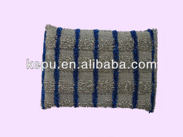 microfiber cloth colorful kitchen cleaning sponge (KP-081)