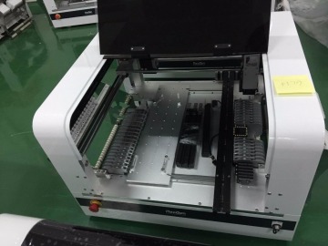 SMT pick and place machine NeoDen4 with Vision, 48 feeders, 4 heads, Auto rails for PCB feeding, 0201, LED, BGA