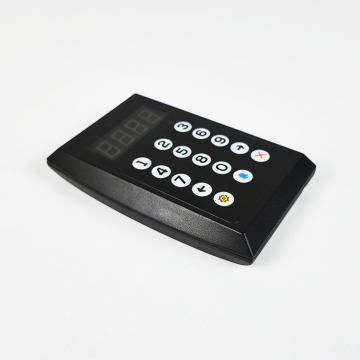 Wireless Queue Calling Guest Paging System Keypad for Restaurants, Banks, Hospitals, and Clinics