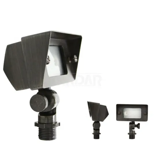 Brass Wall Wash Light: Low Voltage Waterproof Floodlight for Outdoor Garden Illumination