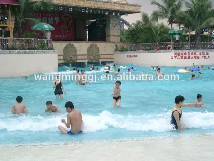 2016 artificial Tsunami Pool blasting vacuum row wave starter or maker in Water Park