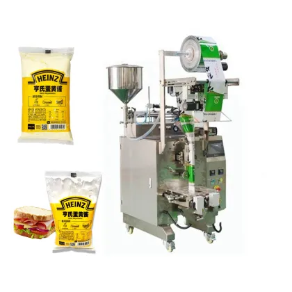 Automatic Liquid Filling Machine for Oyster Sauce, Soy Paste, and Mayonnaise
