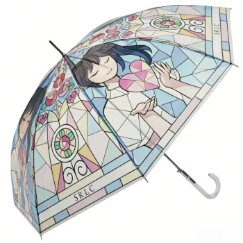 Clear Straight Umbrella For Ladies Commute