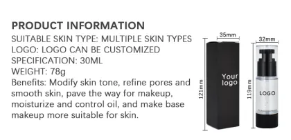 High Quality Private Label Face Primer - Minimizing Makeup Primer