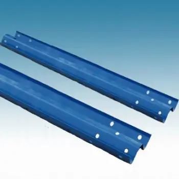 Hot dipped sprayed galvanizing roadway guardrails