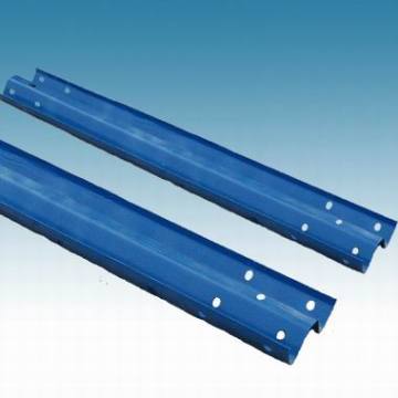 Hot dipped sprayed galvanizing roadway guardrails